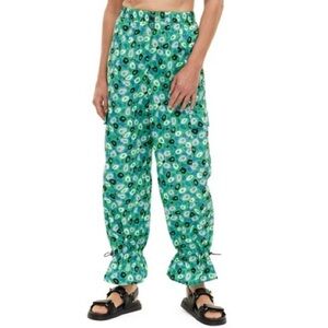 DIANE Von FURSTENBERG Target Women Utility Jazz Dot Bloomer Cargo Pant S NWT